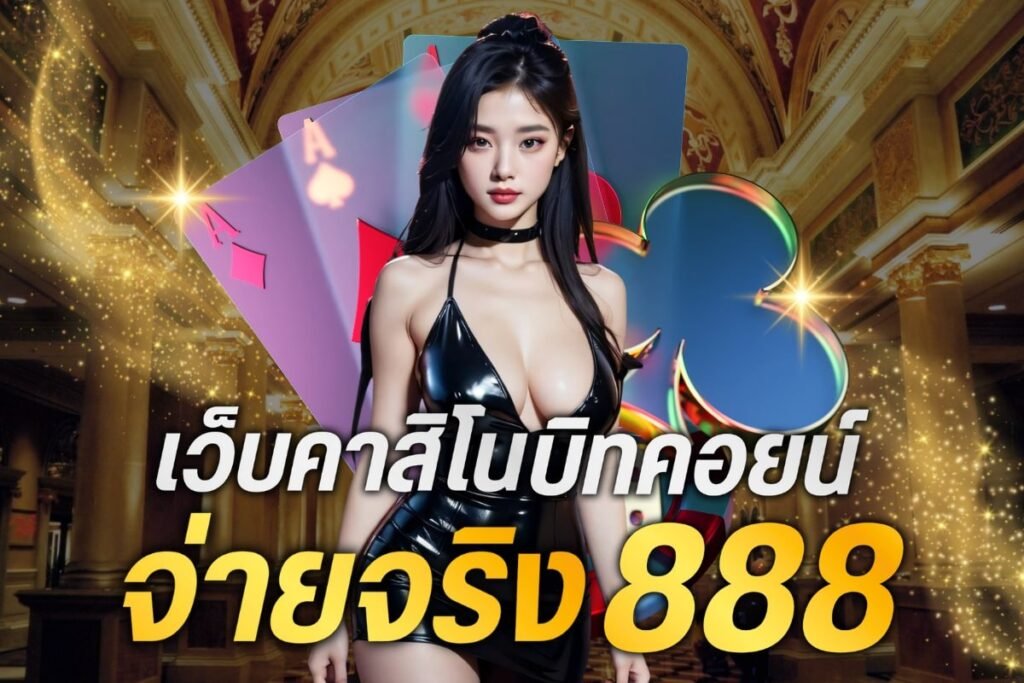เว็บคาสิโนบิทคอยน์ จ่ายจริง888